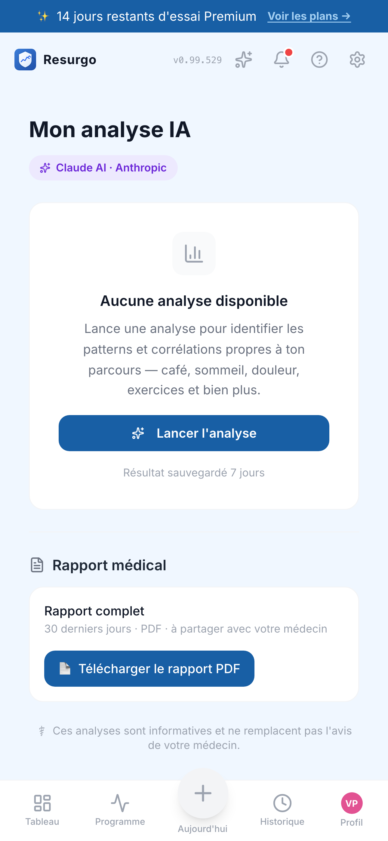 Mon analyse IA